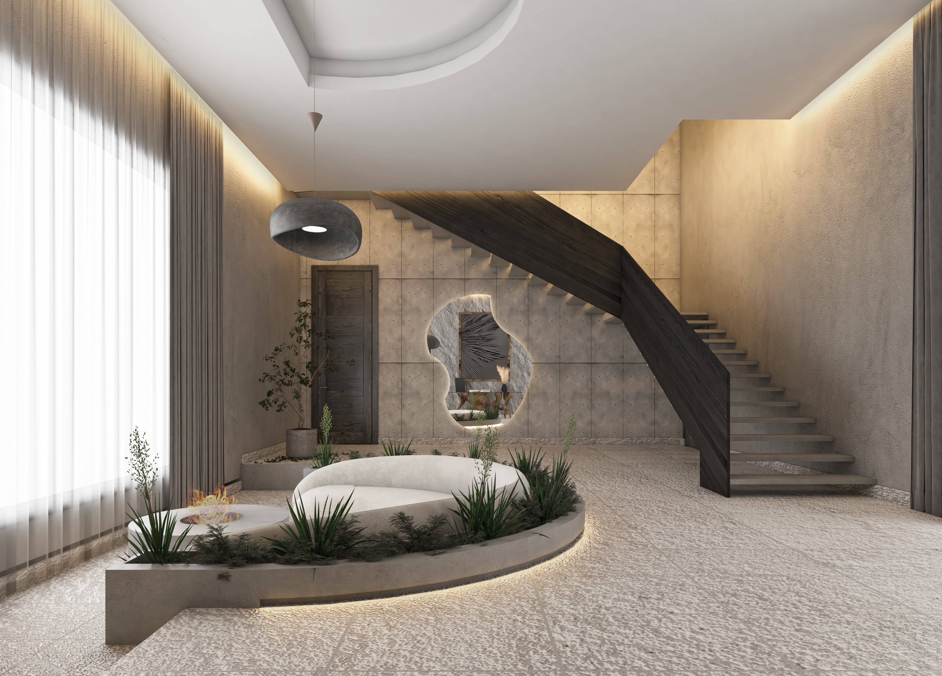 Modern Executive Workspace view