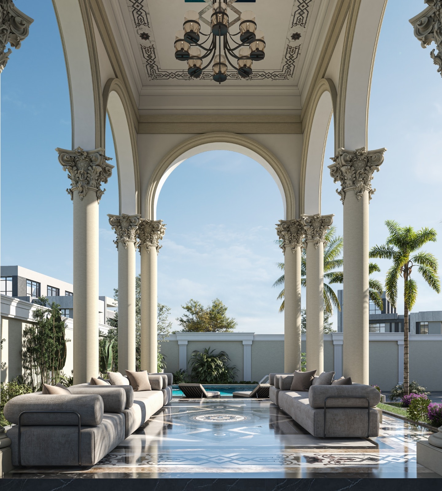 Dubai Hills Contemporary Majlis - view 1